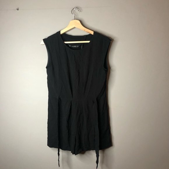 Zara black romper size small - Picture 1 of 8